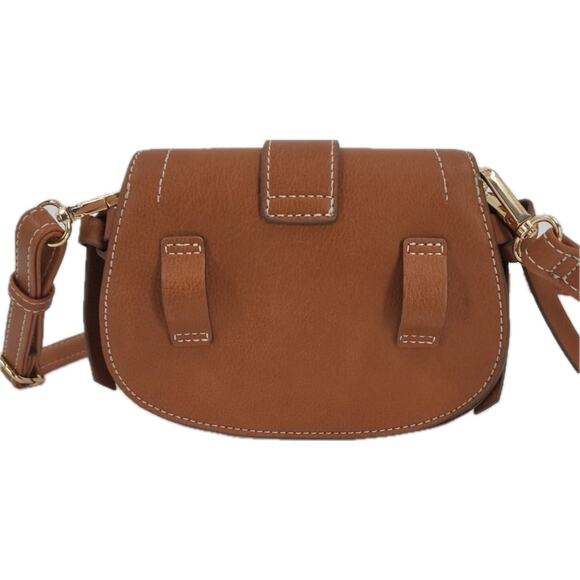 Rachel Zoe Belt Bag Crossbody Adjustable Curateur Edessi Saddle Brown Purse NWT - Picture 5 of 14